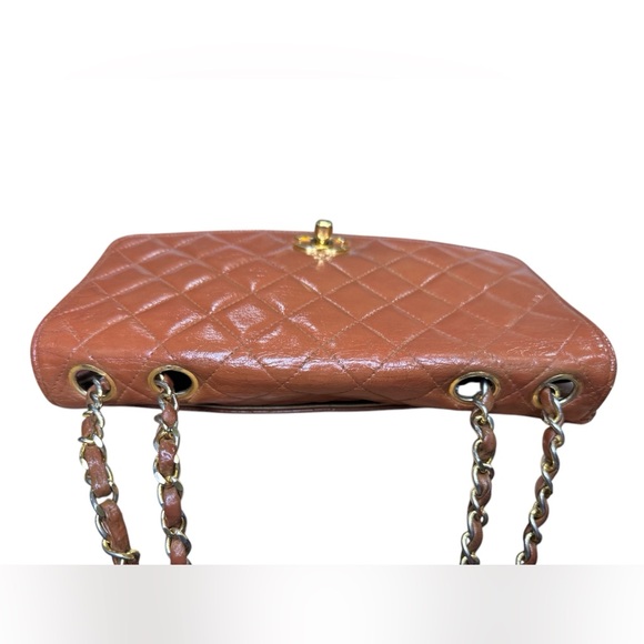 Chanel flap 24K gold Plated - Picture 9 of 11